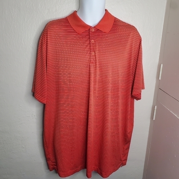 Nike Golf Tour Performance Dri Fit Polo Men Size XXL Red - Picture 1 of 6